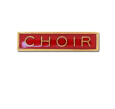 Choir Small Bar Badge