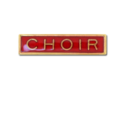 Choir Small Bar Badge 15