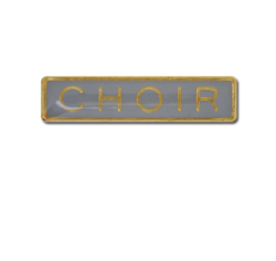 Choir Small Bar Badge 26
