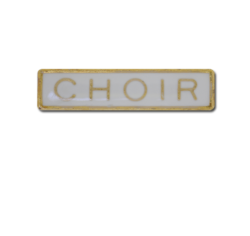 Choir Small Bar Badge 20