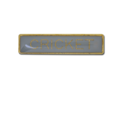 Cricket Small Bar Badge 26