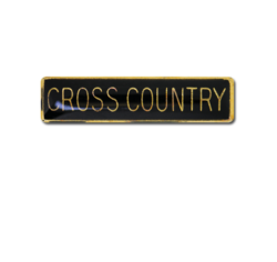 Cross Country Small Bar Badge 24