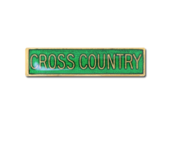 Cross Country Small Bar Badge 18