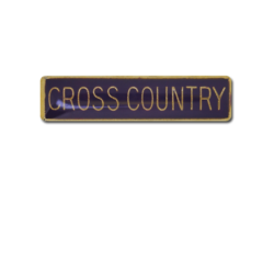 Cross Country Small Bar Badge 19