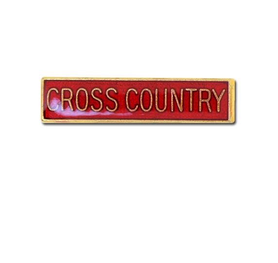 Cross Country Small Bar Badge 1