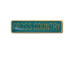 Cross Country Small Bar Badge 28