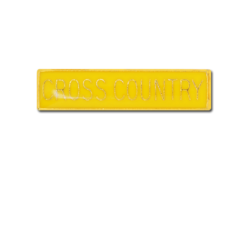 Cross Country Small Bar Badge 16