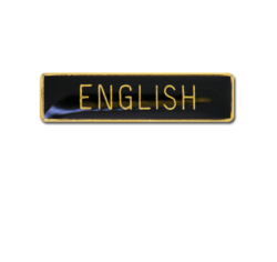 English Small Bar Badge 24