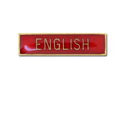 English Small Bar Badge 15