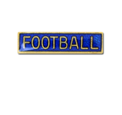 Football Small Bar Badge 17