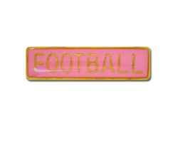Football Small Bar Badge 21