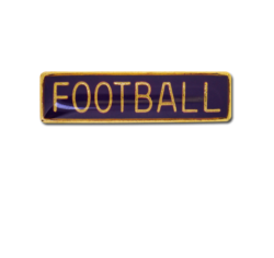 Football Small Bar Badge 19