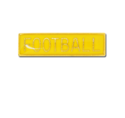 Football Small Bar Badge 16