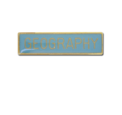 Geography Small Bar Badge 23
