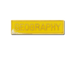 Geography Small Bar Badge 16