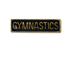 Gymnastics Small Bar Badge 24