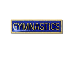 Gymnastics Small Bar Badge 17