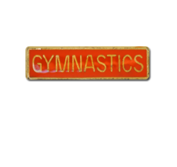 Gymnastics Small Bar Badge 22