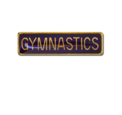 Gymnastics Small Bar Badge 19