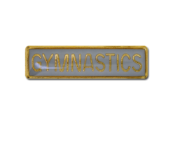 Gymnastics Small Bar Badge 26