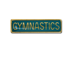 Gymnastics Small Bar Badge 28