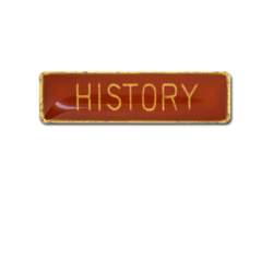 History Small Bar Badge 27