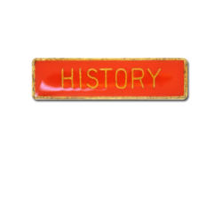 History Small Bar Badge 22