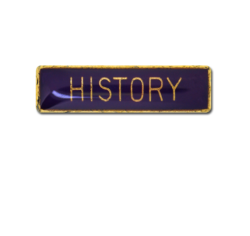 History Small Bar Badge 19