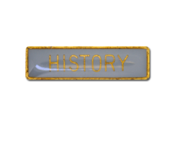 History Small Bar Badge 26