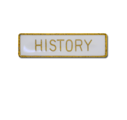 History Small Bar Badge 20