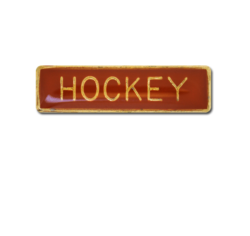 Hockey Small Bar Badge 27