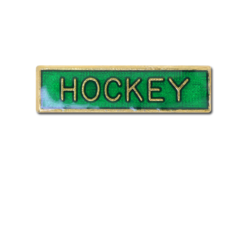 Hockey Small Bar Badge 18