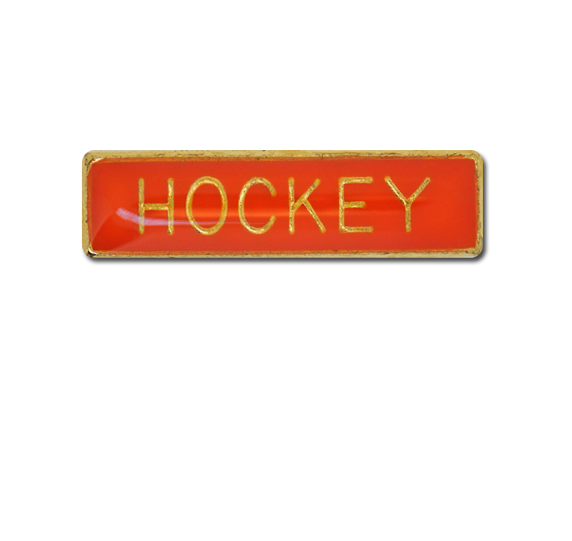 Hockey Small Bar Badge 8