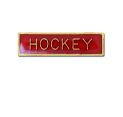 Hockey Small Bar Badge 15