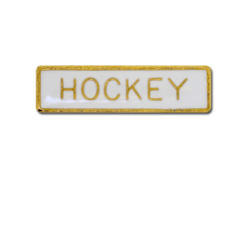 Hockey Small Bar Badge 20