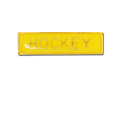 Hockey Small Bar Badge 16