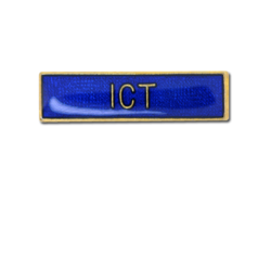 ICT Small Bar Badge 17
