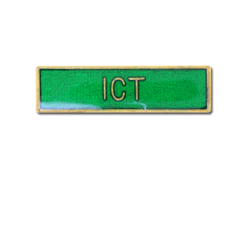 ICT Small Bar Badge 18