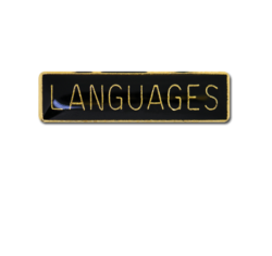 Languages Small Bar Badge 24