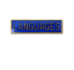Languages Small Bar Badge 17