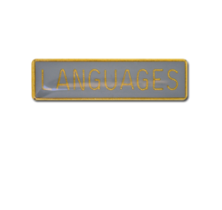 Languages Small Bar Badge 26