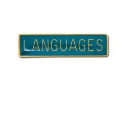Languages Small Bar Badge 28