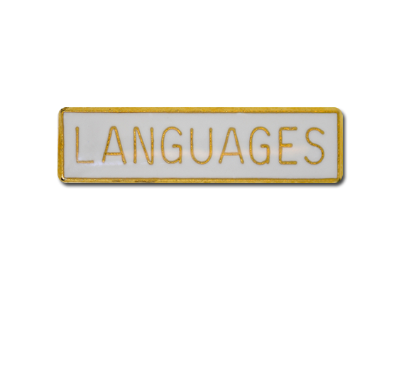 Languages Small Bar Badge 6