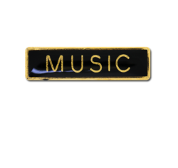 Music Small Bar Badge 24