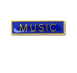 Music Small Bar Badge 17