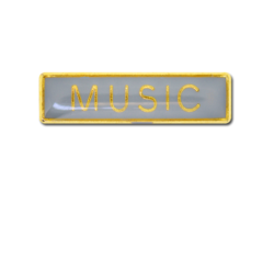 Music Small Bar Badge 26