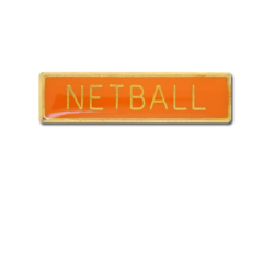 Netball Small Bar Badge 22