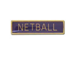 Netball Small Bar Badge 19