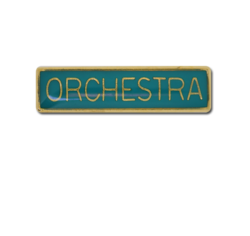 Orchestra Small Bar Badge 28