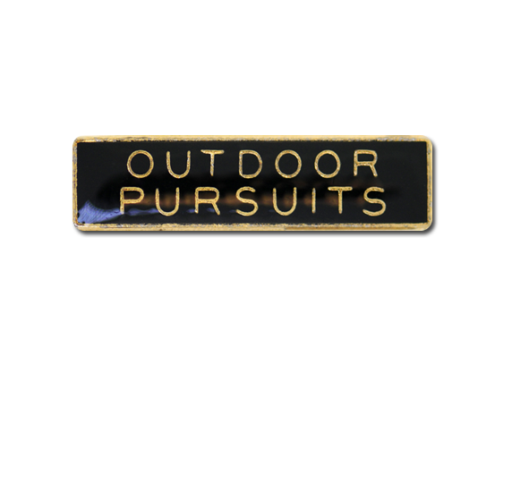 Outdoor Pursuits Small Bar Badge 10